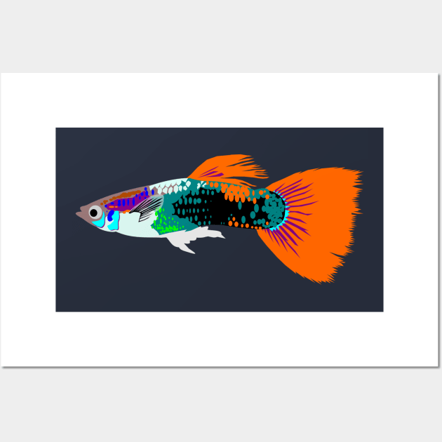 Guppy Wall Art by stargatedalek